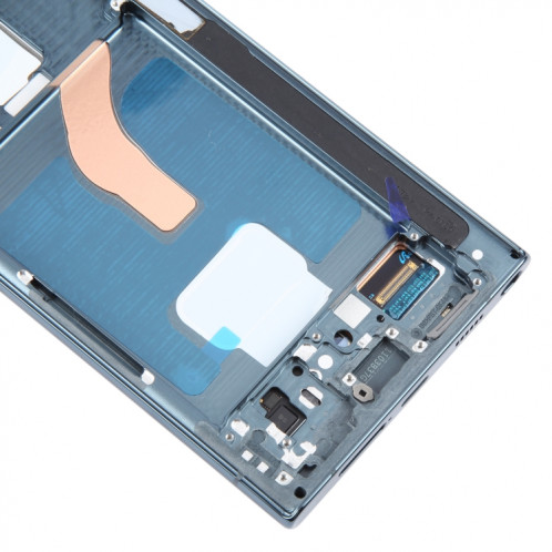 Pour Samsung Galaxy S22 Ultra 5G SM-S908B Écran LCD d'origine numériseur complet avec cadre (vert) SH117G1993-07