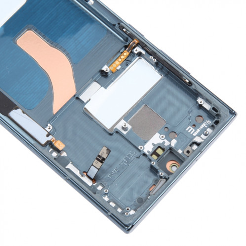 Pour Samsung Galaxy S22 Ultra 5G SM-S908B Écran LCD d'origine numériseur complet avec cadre (vert) SH117G1993-07
