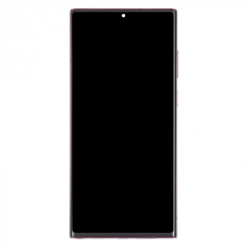 Pour Samsung Galaxy S22 Ultra 5G SM-S908B Écran LCD d'origine numériseur complet avec cadre (violet) SH117P1476-07