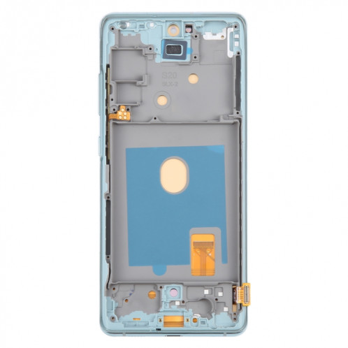 Pour Samsung Galaxy S20 FE SM-G780F 6,43 pouces OLED LCD écran numériseur assemblage complet avec cadre (vert) SH118G1244-08