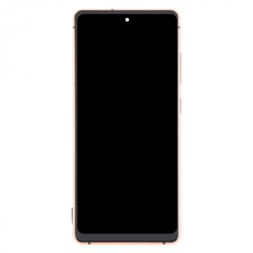Pour Samsung Galaxy S20 FE SM-G780F 6,43 pouces OLED LCD écran numériseur assemblage complet avec cadre (or) SH118J1635-08