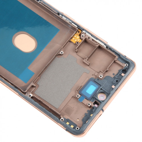 Pour Samsung Galaxy S20 FE SM-G780F 6,43 pouces OLED LCD écran numériseur assemblage complet avec cadre (or) SH118J1635-08