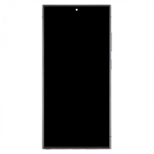 Pour Samsung Galaxy S24 Ultra SM-S928B 6,78 pouces OLED LCD écran numériseur assemblage complet avec cadre (gris) SH119H394-08