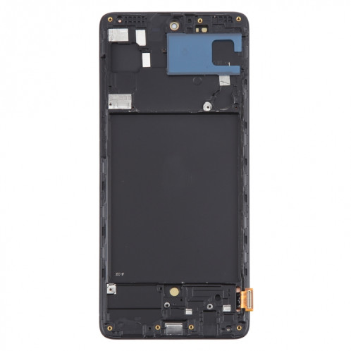 Pour Samsung Galaxy A71 4G SM-A715F 6,43 pouces OLED LCD écran numériseur assemblage complet avec cadre (noir) SH120B170-08