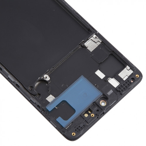 Pour Samsung Galaxy A71 4G SM-A715F 6,43 pouces OLED LCD écran numériseur assemblage complet avec cadre (noir) SH120B170-08