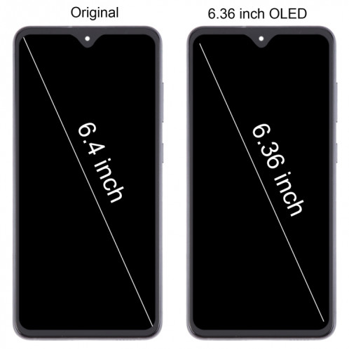 Pour Samsung Galaxy S21 FE 5G SM-G990B 6,36 pouces OLED LCD Écran Numériseur Assemblage Complet avec Cadre (Noir) SH122B311-08