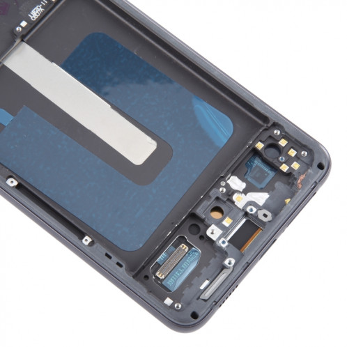 Pour Samsung Galaxy S21 FE 5G SM-G990B 6,43 pouces OLED LCD écran numériseur assemblage complet avec cadre (noir) SH123B403-08