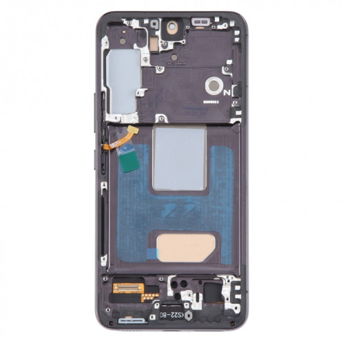 Pour Samsung Galaxy S22 5G SM-S901B Version UE TFT LCD Écran Numériseur Assemblage complet avec cadre (Noir) SH131B444-07