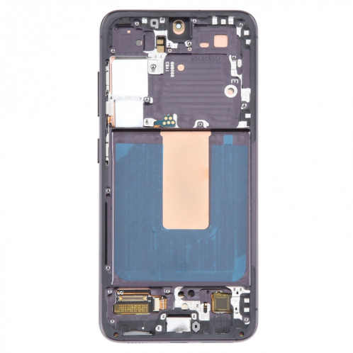 Pour Samsung Galaxy S23 SM-S911B 6,43 pouces Version UE OLED LCD Écran Numériseur Assemblage complet avec cadre (Noir) SH132B628-08