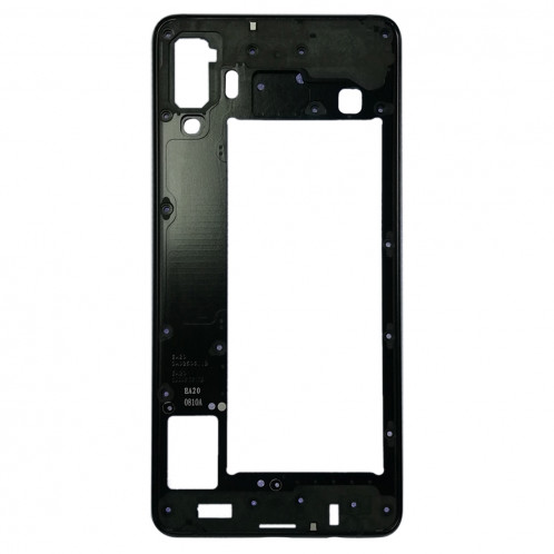 Plaque de cadre central pour Galaxy A8 Star / A9 Star / G8850 (Noir) SH203B199-06