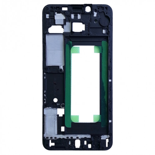 Pour Galaxy C5 Front Housing LCD Frame Bezel Plate (Noir) SH205B1801-06