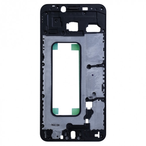 Pour Galaxy C5 Front Housing LCD Frame Bezel Plate (Noir) SH205B1801-06