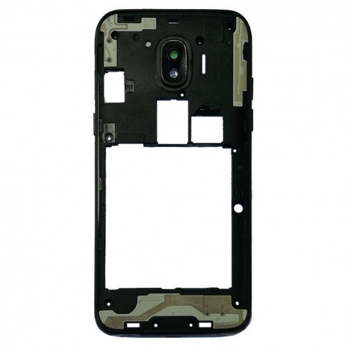 Plaque de cadre moyen pour Galaxy J2 Pro (2018), J2 (2018), J250F / DS (Noir) SH215B1216-06