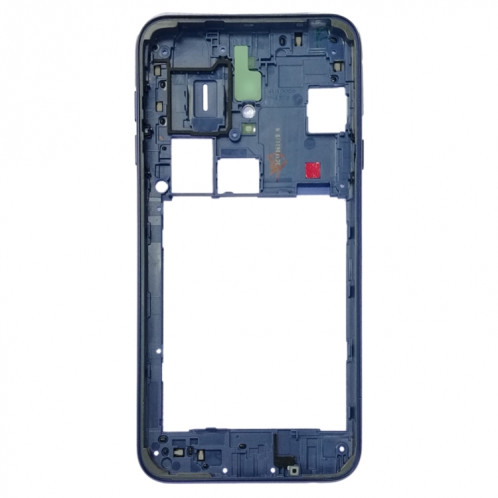 Pour Galaxy J4, J400F/DS, J400G/DS Middle Frame Bezel Plate (Bleu) SH220L923-06