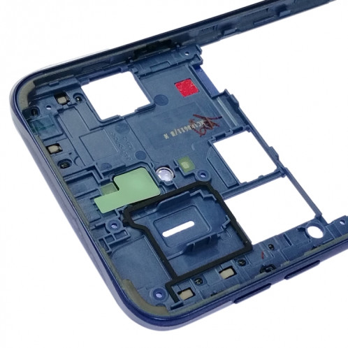 Pour Galaxy J4, J400F/DS, J400G/DS Middle Frame Bezel Plate (Bleu) SH220L923-06