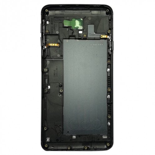 Pour Galaxy J7 Prime, G610F, G610F/DS, G610F/DD, G610M, G610M/DS, G610Y/DS, ON7(2016) Couverture arrière (Noir) SH25BL1428-06