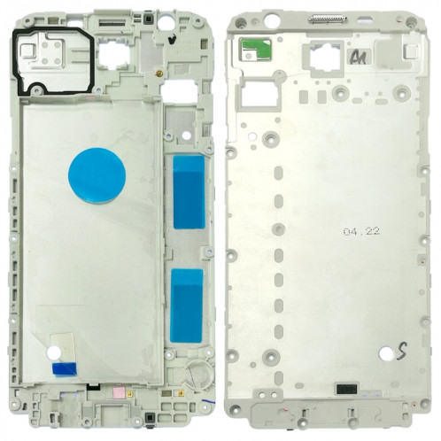 Pour Galaxy J7 V / J7 Perx / J727V / J727P Boîtier avant LCD Frame Bezel Plate (Blanc) SH226W1066-06