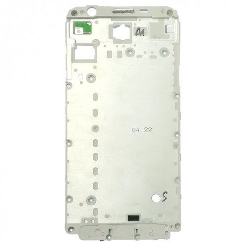 Pour Galaxy J7 V / J7 Perx / J727V / J727P Boîtier avant LCD Frame Bezel Plate (Blanc) SH226W1066-06