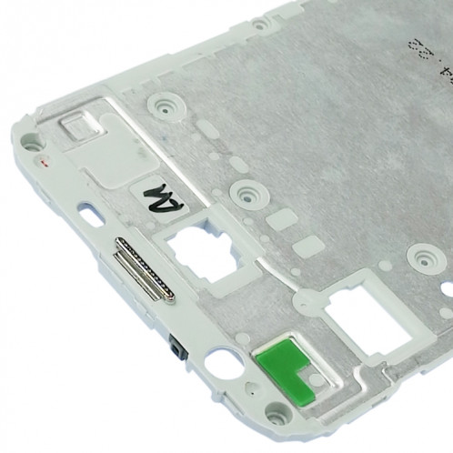 Pour Galaxy J7 V / J7 Perx / J727V / J727P Boîtier avant LCD Frame Bezel Plate (Blanc) SH226W1066-06
