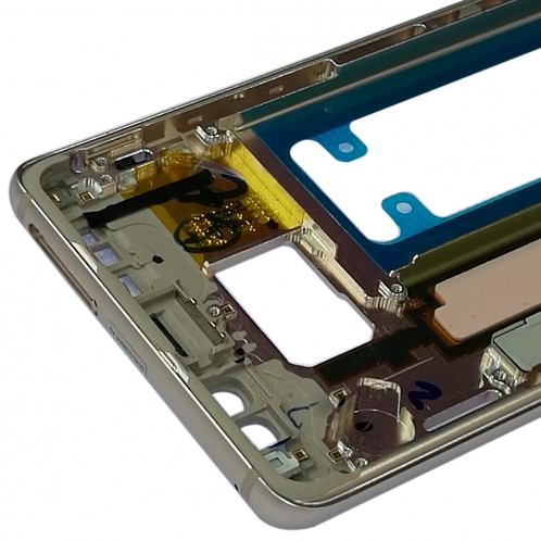 Plaque de cadre central pour Galaxy Note FE, N935, N935F / DS, N935S, N935K, N935L (bleu) SH227L600-06