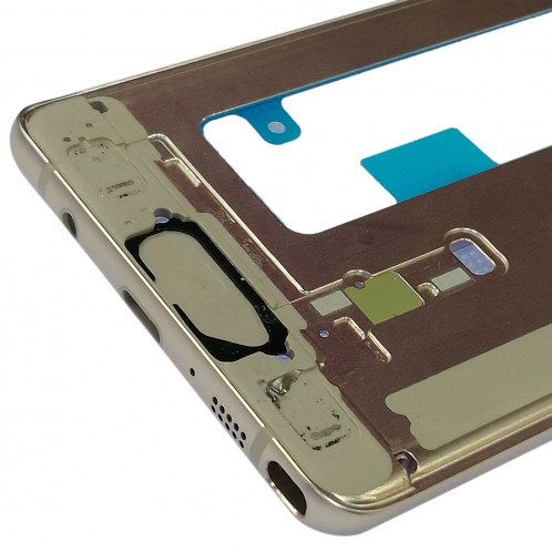 Plaque de cadre central pour Galaxy Note FE, N935, N935F / DS, N935S, N935K, N935L (bleu) SH227L600-06