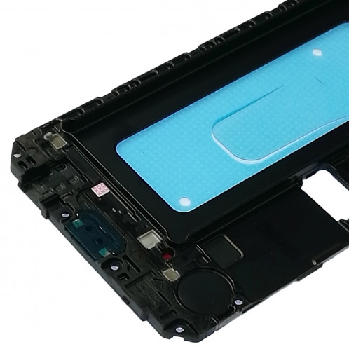 Plaque de cadre avant pour boîtier LCD pour Galaxy On6 / J6 / J600 (noir) SH228B1648-06
