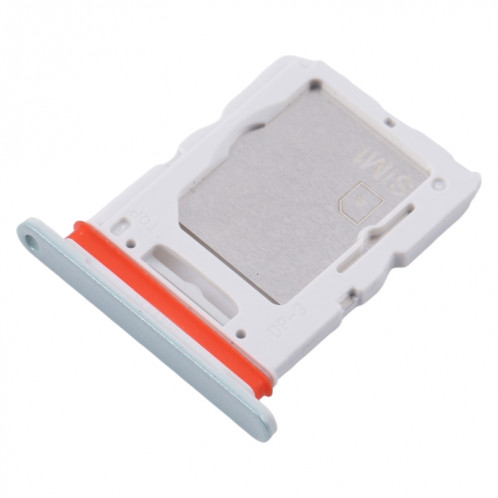 Pour Samsung Galaxy M55 SM-M556B Tiroir de carte SIM d'origine + Tiroir de carte SIM / Tiroir de carte Micro SD (Vert) SH241G1650-04