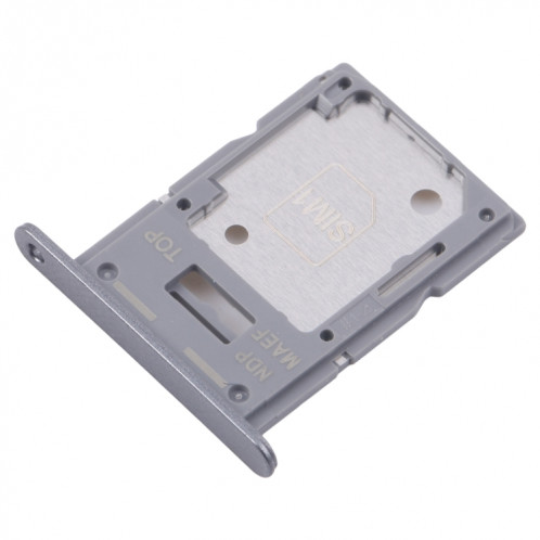Pour Samsung Galaxy M15 SM-M156B Tiroir de carte SIM d'origine + Tiroir de carte SIM / Tiroir de carte Micro SD (Gris) SH242H1830-04