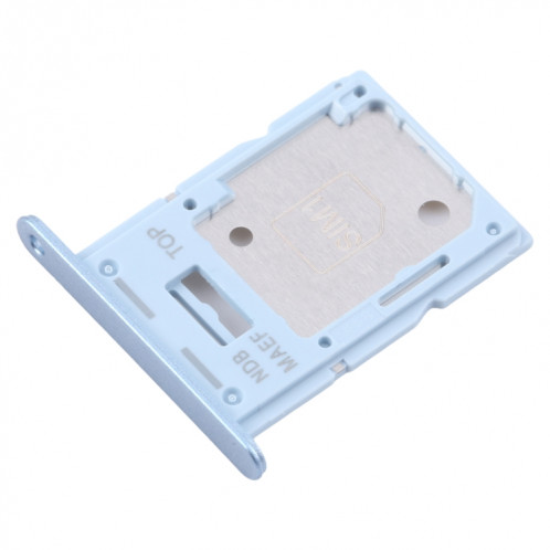 Pour Samsung Galaxy M15 SM-M156B Tiroir de carte SIM d'origine + Tiroir de carte SIM / Tiroir de carte Micro SD (Bleu) SH242L848-04