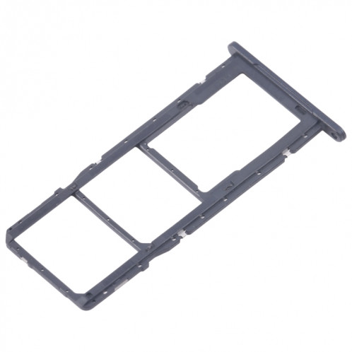 Pour Samsung Galaxy A06 SM-A065F Tiroir de carte SIM d'origine + Tiroir de carte SIM + Tiroir de carte Micro SD (Noir) SH245B1509-04