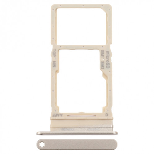 Pour Samsung Galaxy A16 5G SM-A166B Plateau de carte SIM d'origine + Plateau de carte SIM / Plateau de carte Micro SD (Or) SH254J1191-04