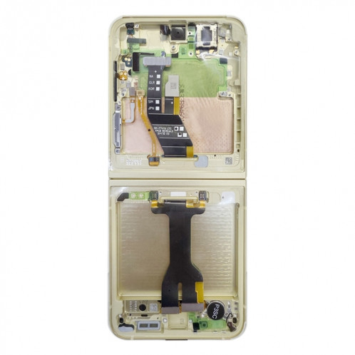 Pour Samsung Galaxy Z Flip6 SM-F741B Écran LCD d'origine numériseur assemblage complet avec cadre (jaune) SH263Y744-05