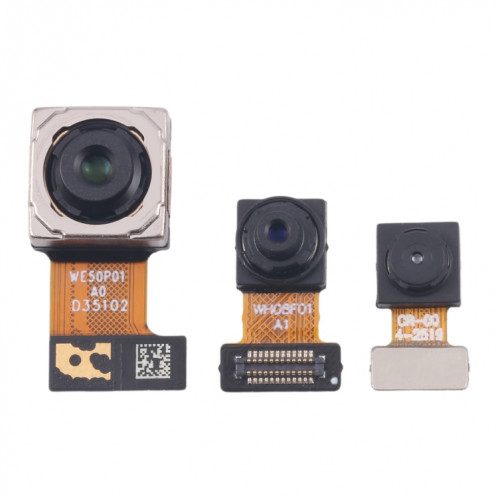 Pour Samsung Galaxy A05 SM-A055F Ensemble d'appareils photo d'origine (caméra large + arrière + caméra avant) SH4271839-04
