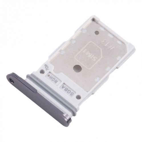 Pour Samsung Galaxy S25/S25+ SM-S931/S936 Tiroir de carte SIM d'origine + Tiroir de carte SIM (Noir) SH284B480-04