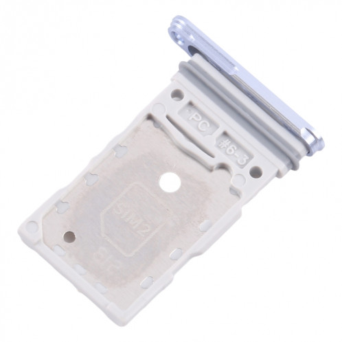 Pour Samsung Galaxy S25 / S25+ SM-S931/S936 Tiroir de carte SIM d'origine + Tiroir de carte SIM (Argent) SH284S449-04