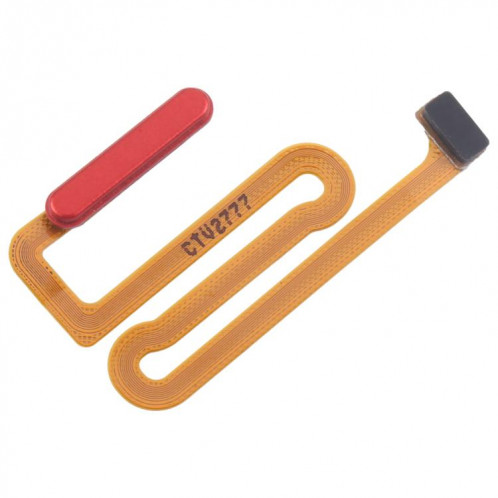 Pour Samsung Galaxy M12 / A12 SM-A125/M125/A127 Câble flexible de capteur d'empreintes digitales d'origine (rouge) SH310R519-04