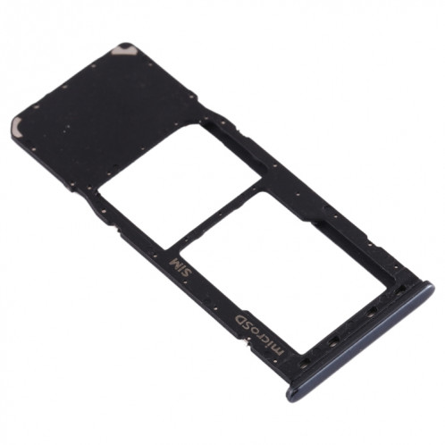 Pour Galaxy A20 A30 A50 Plateau de carte SIM + Plateau de carte Micro SD (Noir) SH320B990-05