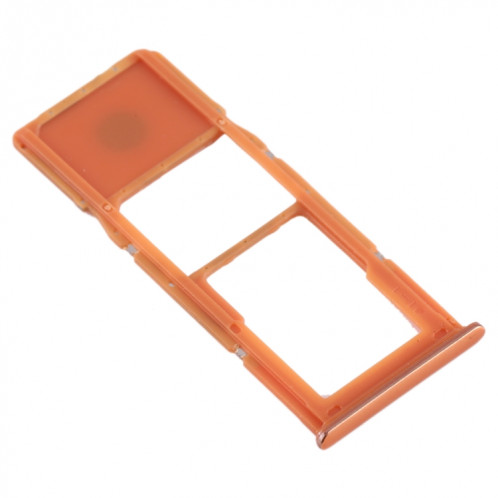 Pour Galaxy A20 A30 A50 Plateau de carte SIM + Plateau de carte Micro SD (Orange) SH320E876-05
