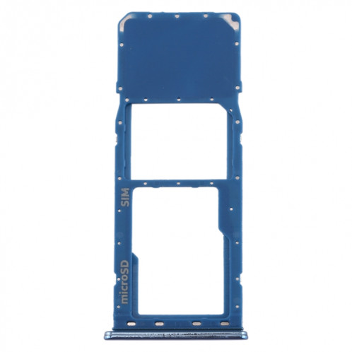 Pour Galaxy A20 A30 A50 Plateau de carte SIM + Plateau de carte Micro SD (Bleu) SH320L431-05