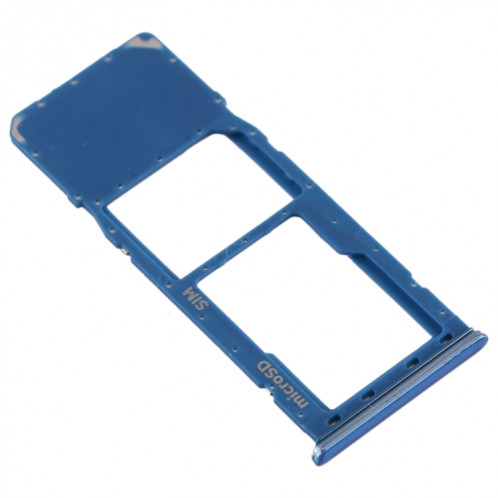 Pour Galaxy A20 A30 A50 Plateau de carte SIM + Plateau de carte Micro SD (Bleu) SH320L431-05