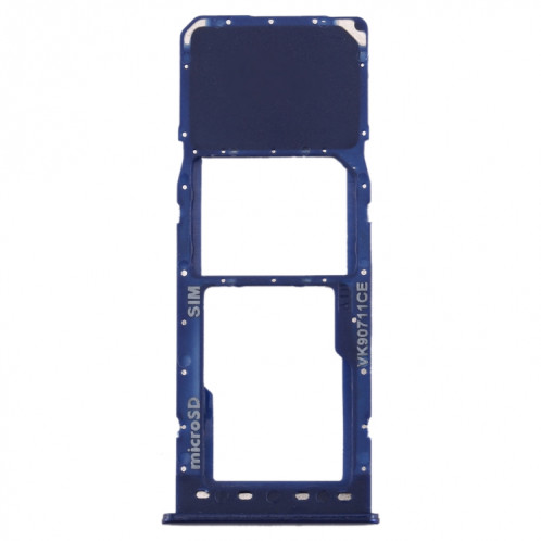 Pour plateau de carte SIM Galaxy A10 + plateau de carte Micro SD (bleu) SH321L437-05