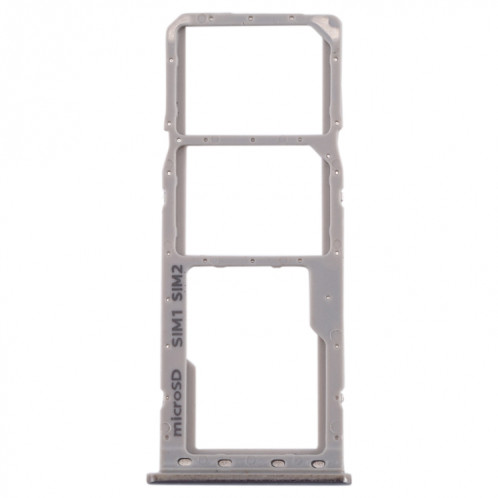 Pour Galaxy A20 A30 A50 Plateau de carte SIM + Plateau de carte SIM + Plateau de carte Micro SD (Gris) SH324H1669-05