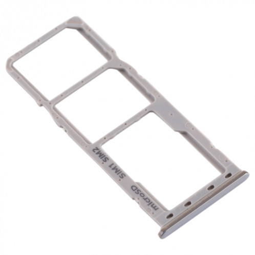 Pour Galaxy A20 A30 A50 Plateau de carte SIM + Plateau de carte SIM + Plateau de carte Micro SD (Gris) SH324H1669-05