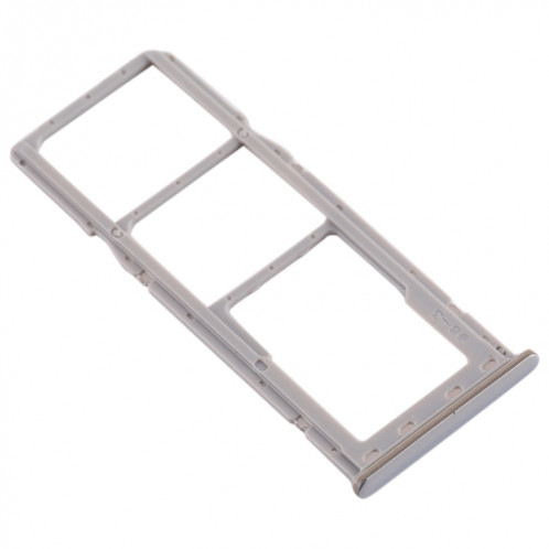Pour Galaxy A20 A30 A50 Plateau de carte SIM + Plateau de carte SIM + Plateau de carte Micro SD (Gris) SH324H1669-05