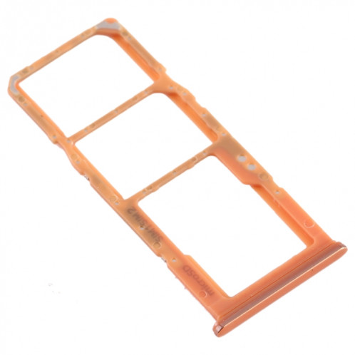 Pour Galaxy A70 Plateau de carte SIM + Plateau de carte SIM + Plateau de carte Micro SD (Orange) SH327E1877-05
