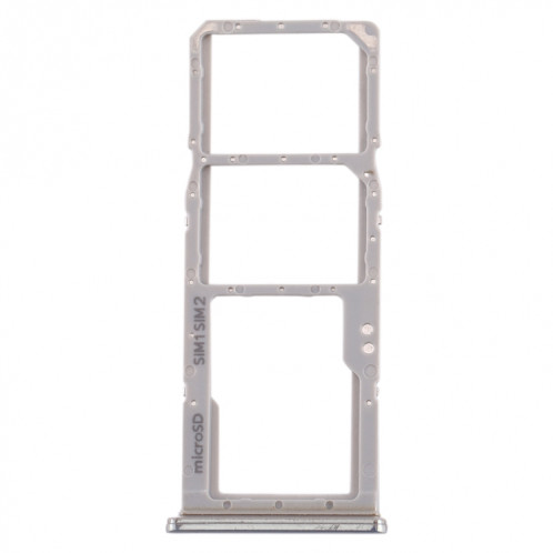 Pour Galaxy A70 Plateau de carte SIM + Plateau de carte SIM + Plateau de carte Micro SD (Gris) SH327H725-05