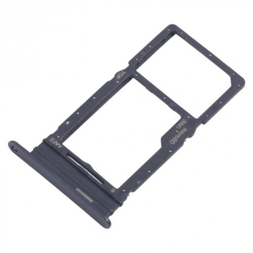 Pour Samsung Galaxy A16 SM-A165F Tiroir de carte SIM d'origine + Tiroir de carte Micro SD (Noir) SH332B1991-04