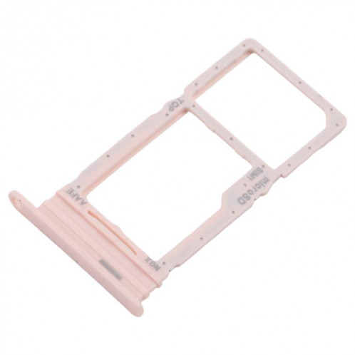 Pour Samsung Galaxy A16 SM-A165F Tiroir de carte SIM d'origine + Tiroir de carte Micro SD (Rose) SH332F1046-04