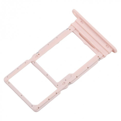 Pour Samsung Galaxy A16 SM-A165F Tiroir de carte SIM d'origine + Tiroir de carte Micro SD (Rose) SH332F1046-04