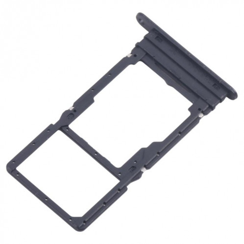 Pour Samsung Galaxy A16 SM-A165F Tiroir de carte SIM d'origine + Tiroir de carte SIM / Micro SD (Noir) SH333B532-04